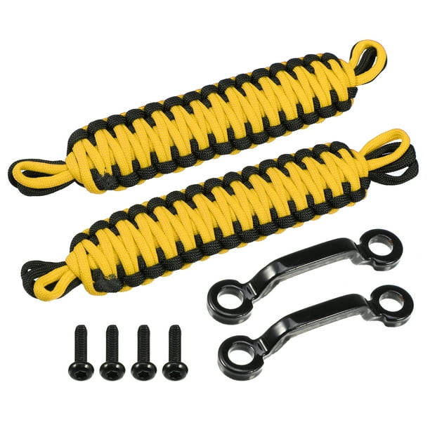 Correas limitadoras para puerta de coche Unique Bargains Jeep Wrangler TJ negro y amarillo