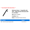 thumbnail image 2 of Reference Sensor - Compatible with 2001 - 2006 Chevy Silverado 3500 8.1L V8 VIN G 2002 2003 2004 2005, 2 of 2