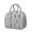 Grey-56, variant on Reusable Thermal Lunch Bag - Hippie Retro Style Insulated Lunch Box, Lightweight & Portable, Splash-Proof & Easy to Clean (Abstract Geometric)