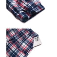 thumbnail image 5 of Arshiner Boys Plaid Pajama Pants Soft Long PJ Bottoms Plaid Lounge Pants for Boys, 5 of 7