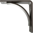 thumbnail image 4 of Ekena Millwork 3"W x 6"D x 6"H Morris Steel Bracket, Hammered Dark Bronze, 4 of 11