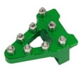 thumbnail image 3 of DYNWAVECA CNC Foot Brake Pedal Plate Tip Replacement Universal Fit for Bikes Premium Enhance Riding High Performance Easy to Install Green, 3 of 9
