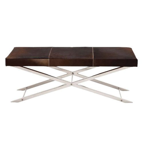 Fashion N You by Horizon Interseas Artisan Stainless Steel Cross Bench