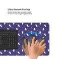 thumbnail image 5 of Hirioo Astronaut Rabbit for Mouse Pad ,Anti-Slip Base, Durable Stitched Edges, Perfect for Gaming, Office, and Home Use,16x35.5in, 5 of 9