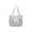 Gray, variant on Tote Bag for Women, Nylon Shoulder Bag with Zipper Hobo Purse Casual Shopper Handbag for Women, Large Travel Purses Work Bag White
