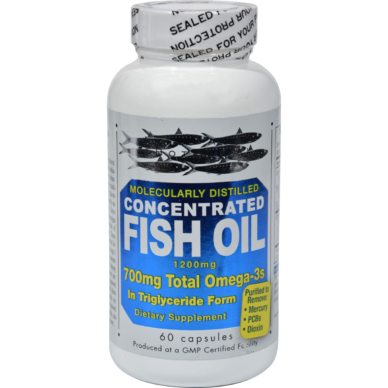 Amino Acid and Botanical Omega 3 Concentrated 60 Caps