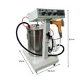 thumbnail image 2 of INTSUPERMAI WX-101 Electrostatic Spray Powder Coating Machine 45L Spraying Gun Paint, 2 of 6
