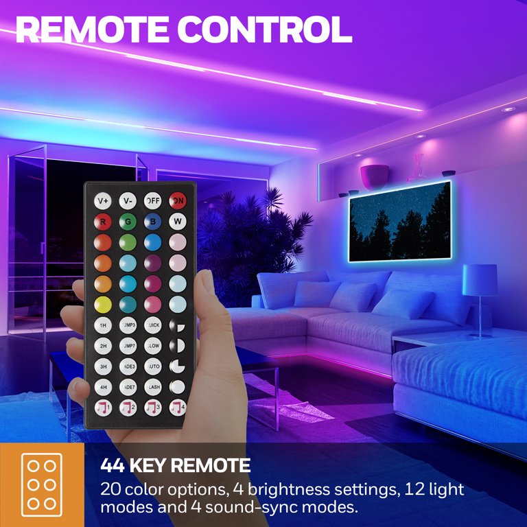 LED Lights Strip (Remote Control) - Shop Online on roomtery