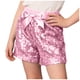 thumbnail image 2 of Cowsor Girls Shorts Toddler Sequin Shorts Sparkles on Both Sides, 2 of 6