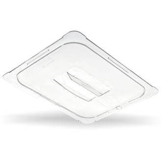 Update International 2.75-Quart Sixth Size Stainless Steel Steam Table Pan (3-Pack) - 24-Gauge, Anti-Jam Design