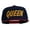 Navy Red, variant on Queen Embroidered Two Tone Snapback Cap - Royal Orange OSFM