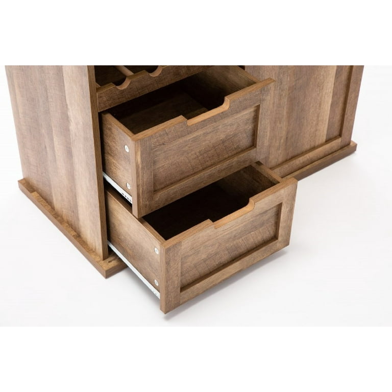 Boraam Industries Weston Sliding Barn Door Wine Cabinet Boraam Industries Weston Sliding Barn Door Wine Cabinet