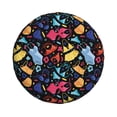 thumbnail image 3 of Rv Spare Tire Cover 15 inch - swimsuits bikini pattern Tire Covers for Trailers, Adjustable Camper Spare Tire Cover, 3 of 7
