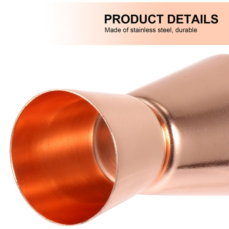 Rose Gold 304 Stainless Steel Crimped Wine Measurer Measuring Cup Measuring  Spoon Ounce Cup Cocktail Jigger with Graduation - China Jigger and Cocktail  Jigger price