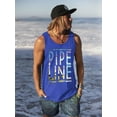 thumbnail image 2 of Pipeline Gradient Surf Graphic - Tank Top Men's, 2 of 4