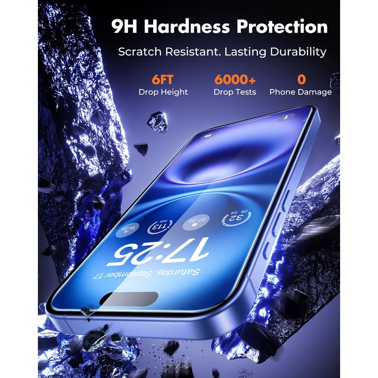 UNBREAKcable iPhone 16 Glass Screen Protector (3-Pack) photo 6