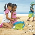 thumbnail image 3 of relayinert Mesh Beach Bags Beach Shell Bags Adjustable Durable Mesh Stuff Sack, 3 of 9