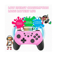 thumbnail image 2 of Control Inalámbrico Gamepad Joystick Para Nintendo color rosa, 2 of 4