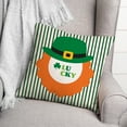 thumbnail image 3 of Creative Products Leprechaun Lucky 16 x 16 Spun Poly Pillow, 3 of 3