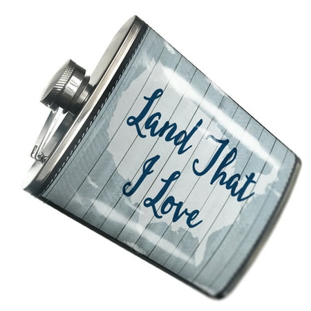 

NEONBLOND Flask Land That I Love Fourth of July USA