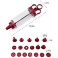 thumbnail image 5 of Coofit Cookie Press Set DIY - Biscuit Maker Tool Cookie Mold Discs Cake Decoration Tips, 5 of 5