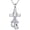 Breast Cancer Cross, variant on Cross Necklace for Women 925 Sterling Silver Arrow Breast Cancer Celtic Knot Cross Jewelry Birthday Christmas Gifts for Wife Mother