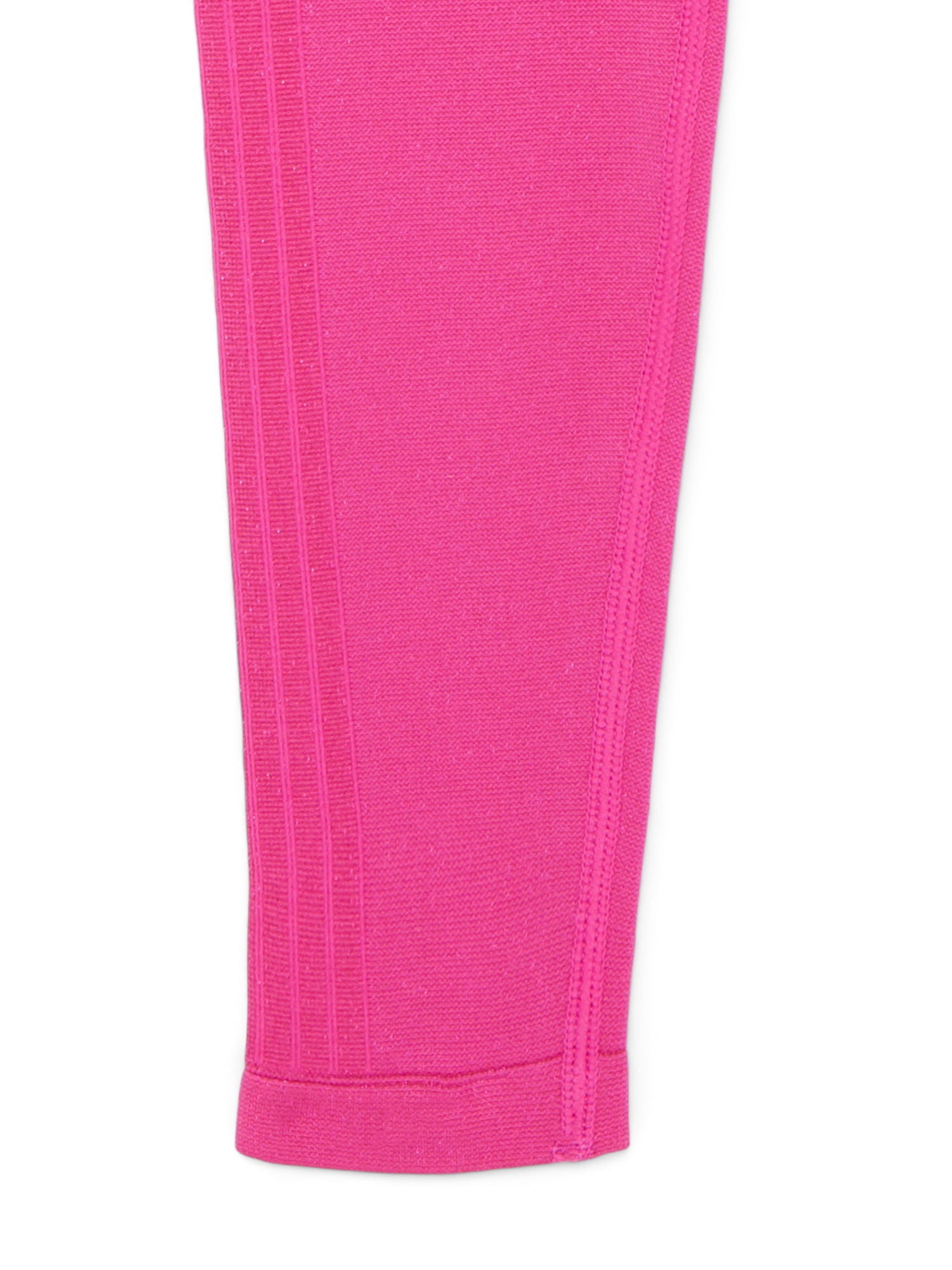 Athletic Works Girls Seamless Sparkly Active Leggings, Sizes 4-18