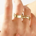 thumbnail image 4 of ORUYROP Gold Stacking Rings for Women Stackable Thin Rings Dainty Thumb Pinky Band Rings Chunky Thick Rings for Teen Girls, 4 of 6