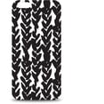 thumbnail image 2 of OTM iPhone 6 White Glossy Case Black/White Collection, Hearts, 2 of 2