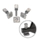 thumbnail image 2 of 3 Surfboard Longboard Sliding Fin Screw Fin Plate Replacement Kit For Stand Up Paddle Body Board, 2 of 5