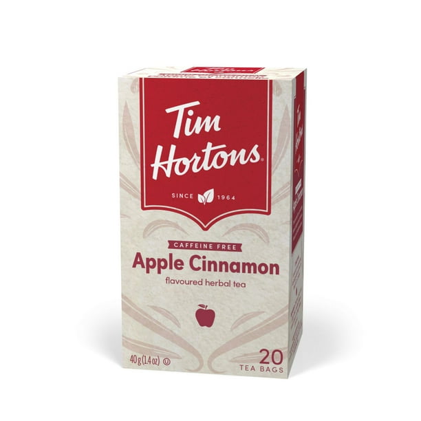 Tim Hortons Apple Cinnamon Tea, 20 pack Box Walmart.ca