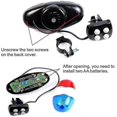 thumbnail image 5 of Timbre para bicicleta LANNMXG 6 luces LED 4 sirenas, 5 of 5