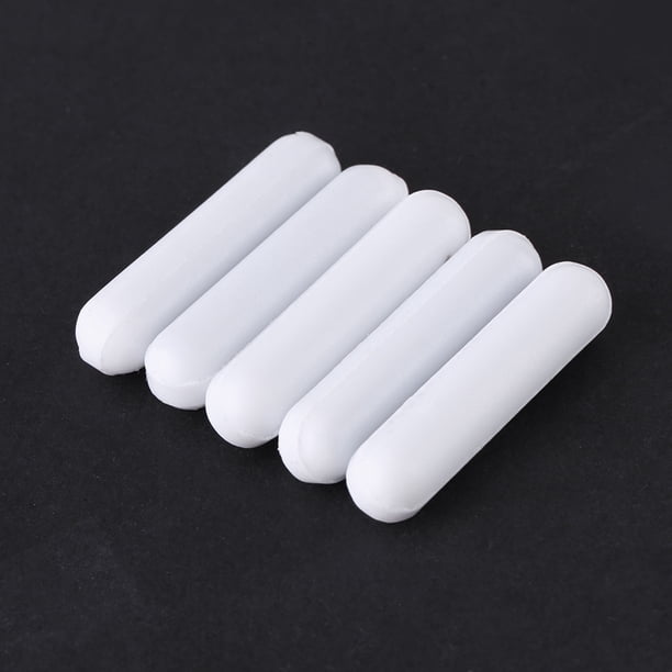Barra Agitadora Magnética de Ptfe, Barra Magnética de Placa Agitadora, 5 piezas Tipo C, Barra Agitadora de Ptfe de color, Agitador de Laboratorio, Girador de Laboratorio de