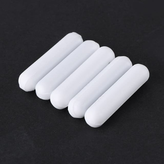 Barra Agitadora Magnética de Ptfe, Barra Magnética de Placa Agitadora, 5 piezas Tipo C, Barra Agitadora de Ptfe de color, Agitador de Laboratorio, Girador de Laboratorio de