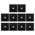 thumbnail image 3 of Gas Stove Burner Liners 10Set Black Heat Resistant Protector For Household Users In Cooking, 3 of 3