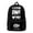 Black, variant on Jey Uso Four Letters One Word Yeet Backpack Casual Rucksack Casual Traval Bag Women Men Outdoor Daypack