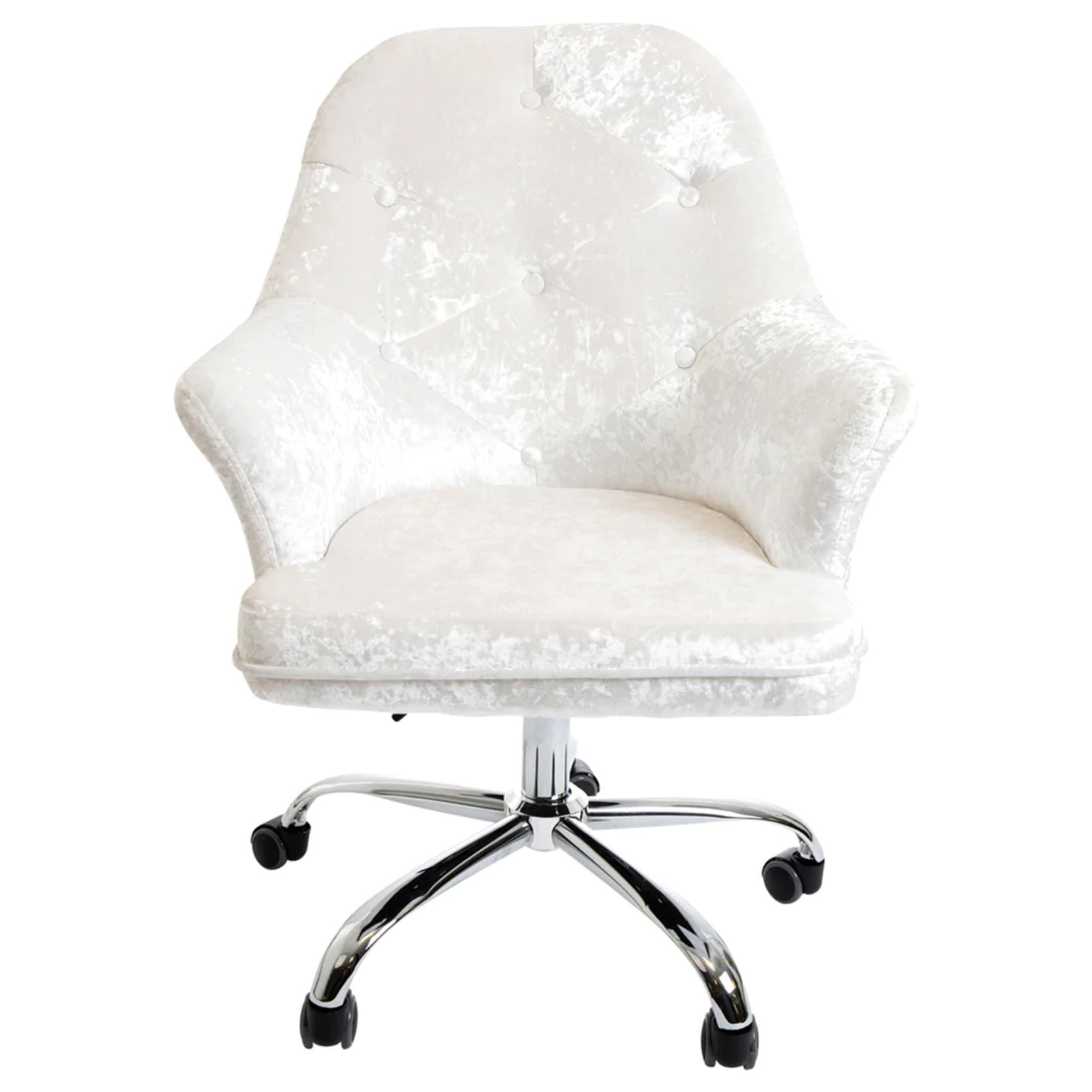 crushed velvet makeup chair