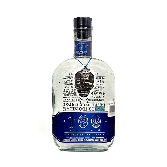 Licor De Agave Artesanal 100 Vidas Premium 750 ml 100 Vidas Premium