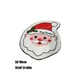 thumbnail image 2 of Decoraciones de la Puerta de Navidad,Animación Santa Claus Sombrero de Navidad Alfombra de Piso 31.49x19.68In,Alfombra de Vacaciones de la Puerta de Poliéster Multicolor,Decoraciones de Navidad para E, 2 of 6