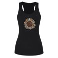 thumbnail image 5 of Blusa sin mangas con cuello redondo y estampado de girasol para mujer Fridja  gh3026, 5 of 5