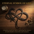 thumbnail image 2 of Infinity Heart Metal Wall Decor,Infinity Heart Wall Decor for Room Living,Wedding Decor, 2 of 5