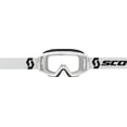 thumbnail image 2 of Scott Primal Clear MX Offroad Goggles White w/Clear Lens, 2 of 3