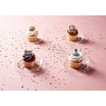 thumbnail image 3 of Munfix 6 Inch Clear Plastic Plates 100 Bulk Pack - Disposable Cake Plates for Dessert & Appetizers, BBQ, Party, Travel and Events, Microwavable Recyclable, MCP6100C, 3 of 5