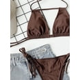 thumbnail image 3 of Halter Neck Ruched Bikini Set, 3 of 3