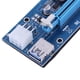 thumbnail image 5 of Cable de datos Tarjeta elevadora PCI-E Express 16X con puerto de alimentación PCIe de 6 pines para minería BTC Tmvgtek Nuevos Originales, 5 of 6
