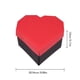 thumbnail image 5 of Bewildely DIY sorpresa caja de explosión en forma de corazón caja de regalo DIY álbum de fotos hecho a mano álbum de recortes para aniversario de boda Kits de decoración para fiestas Rojo Bewildely HA024659-02, 5 of 5