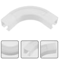 thumbnail image 1 of USHOBE Floor to Ceiling Curtains Track White Rust Resistance for Daily Use 1Pcs, 1 of 8