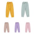 thumbnail image 7 of WMTBSRSW Girls Quick Dry Active Athletic Joggers Kids Pull-On Lounge Joggers Elastic Waist Soft Yoga Comfy Trousers with Pockets, 7 of 7
