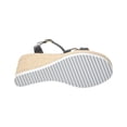 thumbnail image 4 of Stuart Weitzman Catlina Leather Espadrille Wedge Sandal, 8.5, Black, 4 of 5