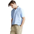 thumbnail image 3 of POLO RALPH LAUREN Men's Classic Fit Polo Shirt ((Spring/Summer 2022) Elite Blue, Large), 3 of 5